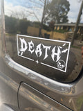 DEATH! Sticker classic