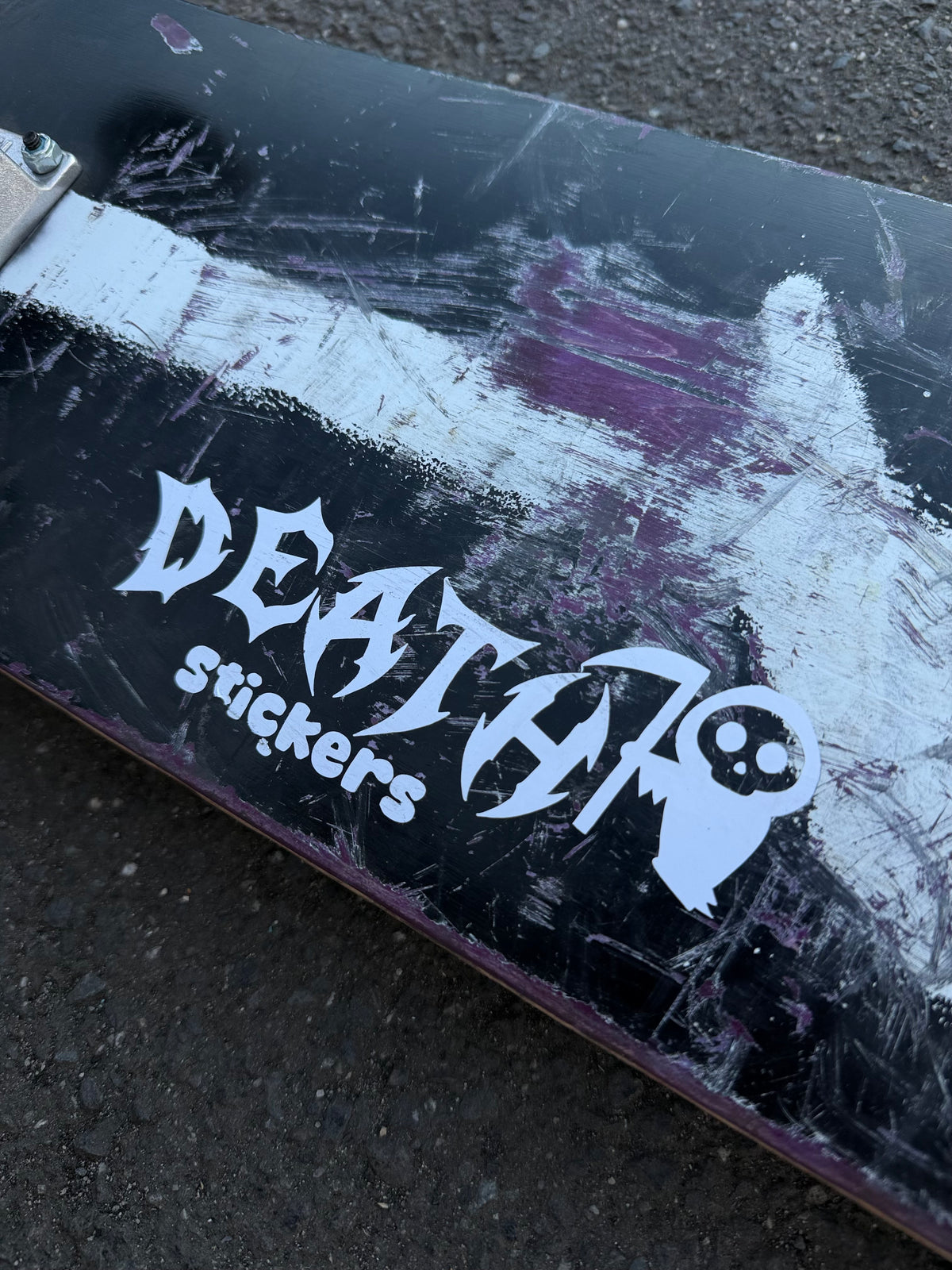Vinyl Death Stickers